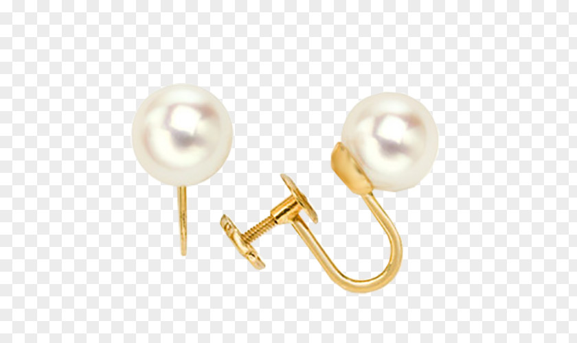 Jewellery Pearl Earring Gold Bijou PNG