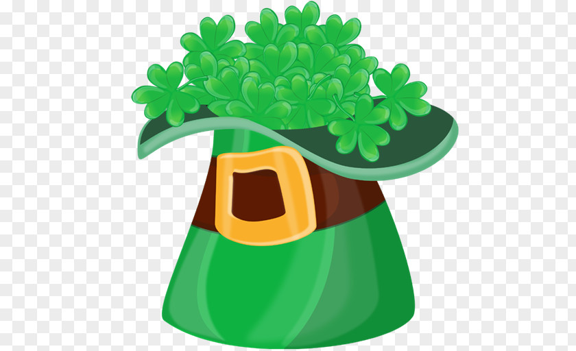 Leaf Character Flowerpot PNG