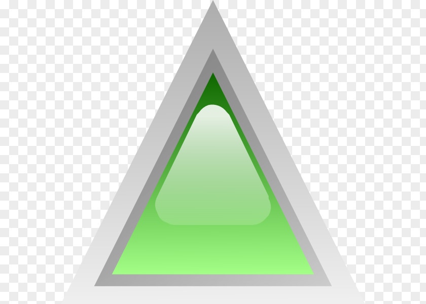 Triangle Green Clip Art PNG