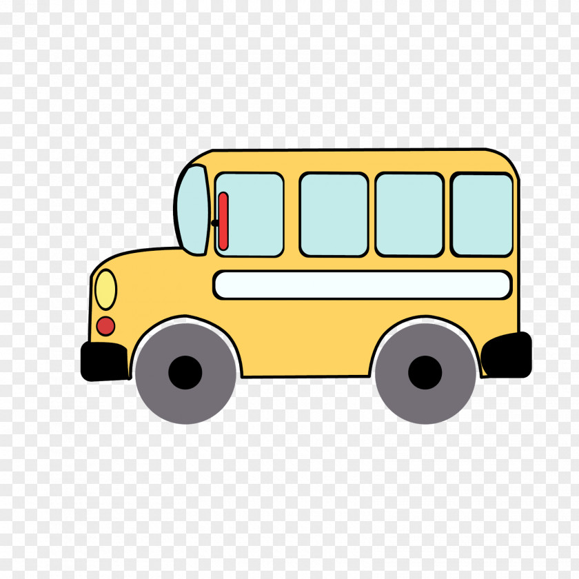 Bus School Clip Art Chuggy: The Little School-Bus PNG