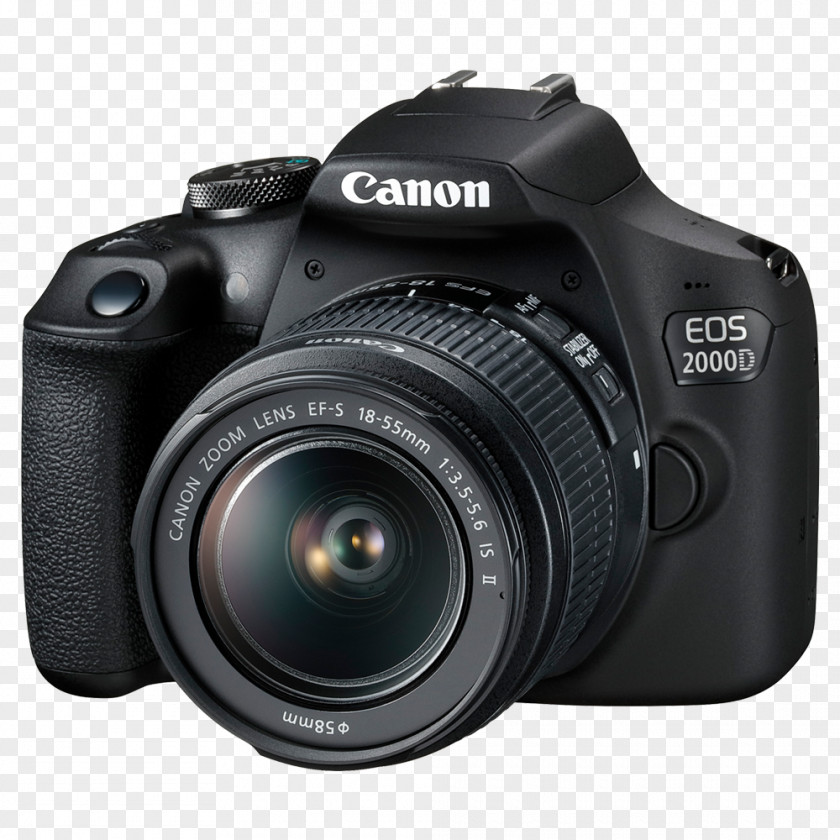 Camera Canon EOS 1300D 1500D EF-S 18–55mm Lens Digital SLR PNG