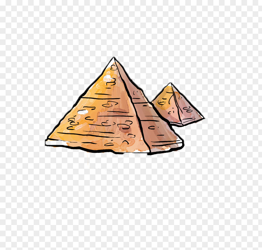 Cartoon Pyramid Egyptian Pyramids De Piramides PNG
