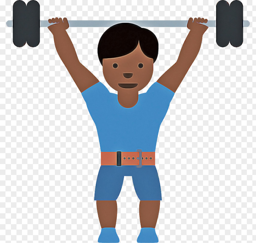 Emoji Human Skin Color Weightlifting Weight Training PNG