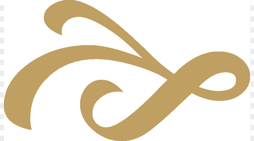 Gold Ribbon Banner Ornament Logo PNG
