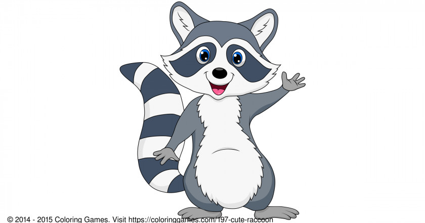 Raccoon Cartoon Clip Art PNG