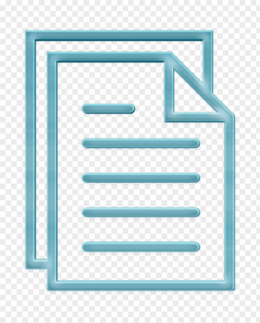 Rectangle Text Process Icon PNG