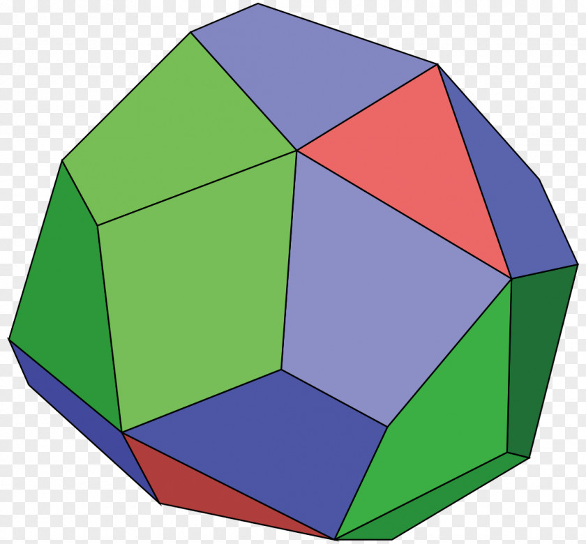 Dodecahedron Tetrated Near-miss Johnson Solid Geometry PNG
