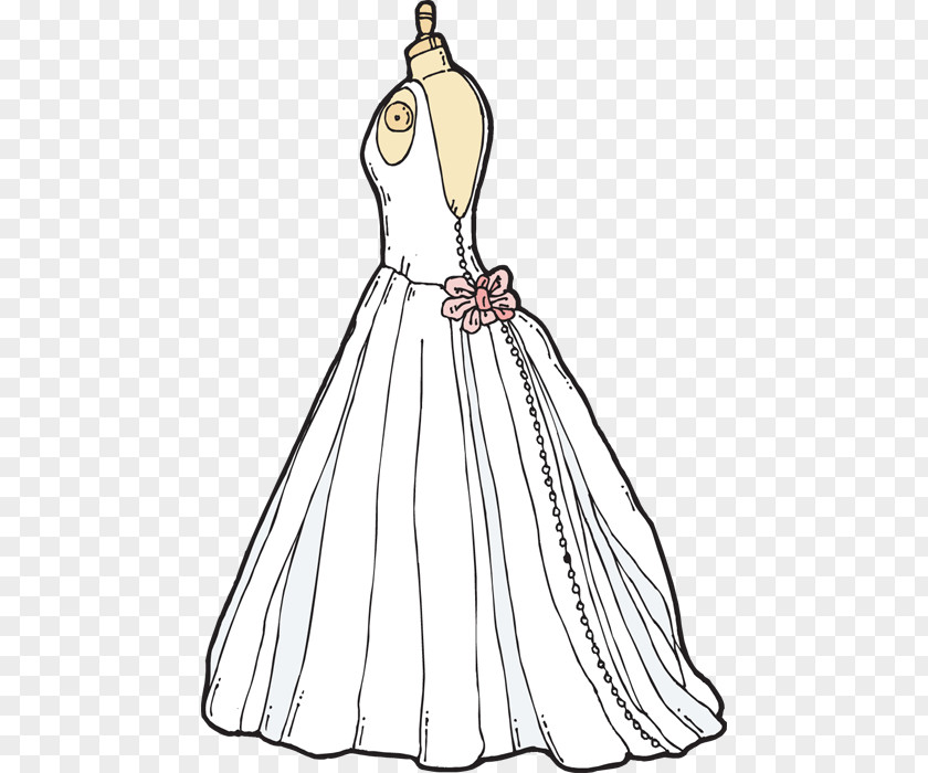 Dresses Cliparts Bridesmaid Wedding Dress Clip Art PNG