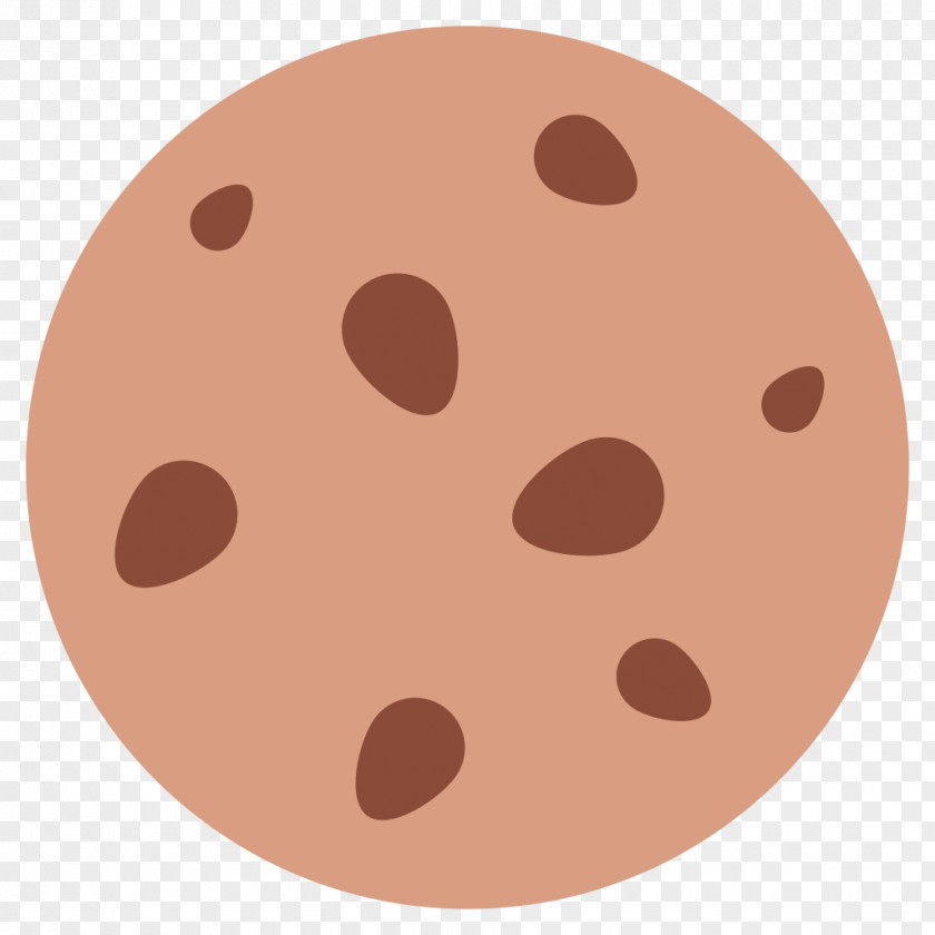 Emoji Chocolate Chip Cookie Biscuits Dough Black And White PNG