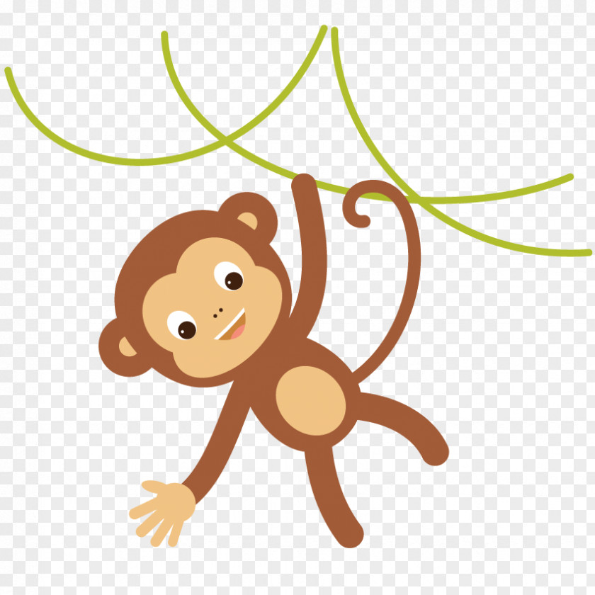 Monkey Ape Illustration Adobe Illustrator Drawing PNG