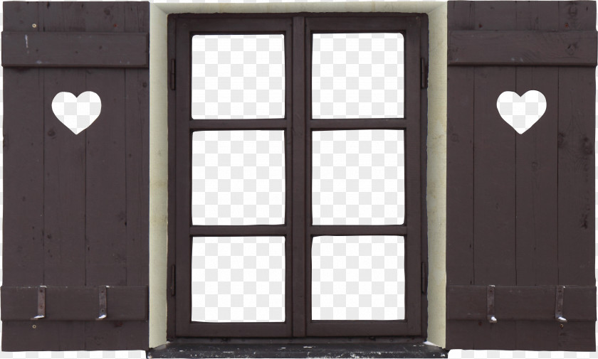Brown Beautiful Windows Window Door Glazing Curtain PNG