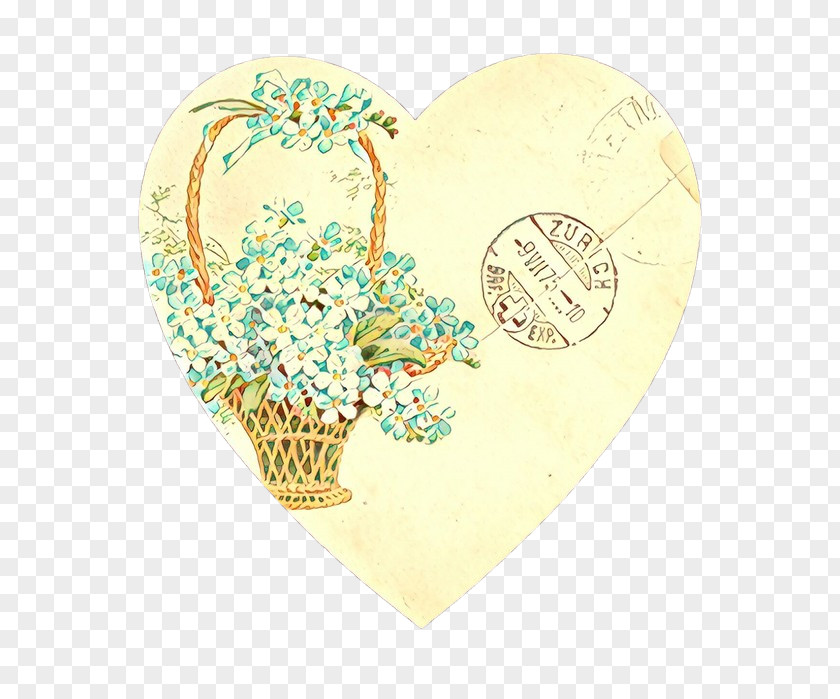Drawing Turquoise Heart PNG