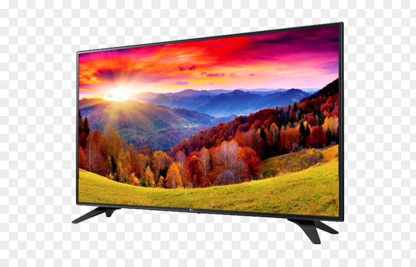 Lg Smart TV LED-backlit LCD High-definition Television LG Electronics 4K Resolution PNG
