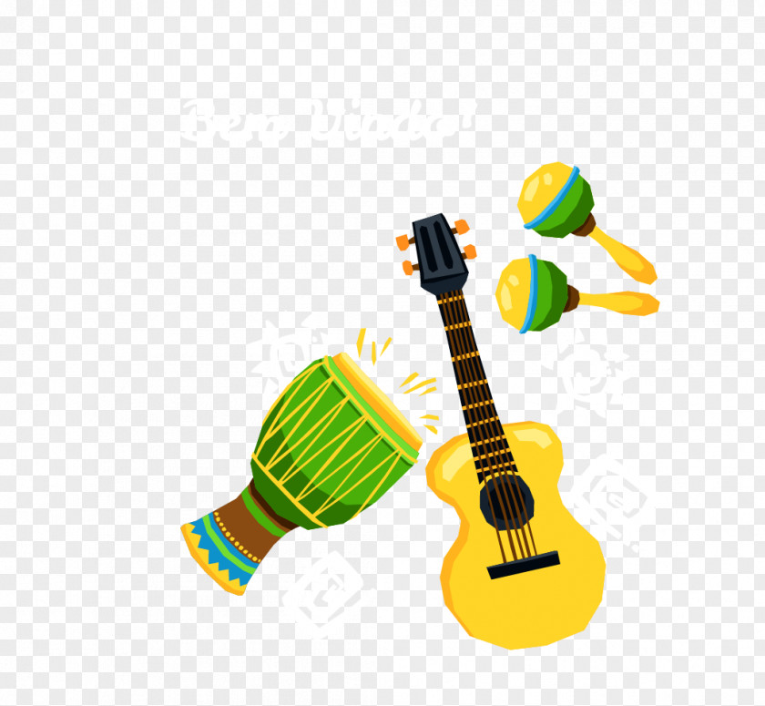 Musical Instruments Ukulele Guitar Cavaquinho Instrument Pandeiro PNG