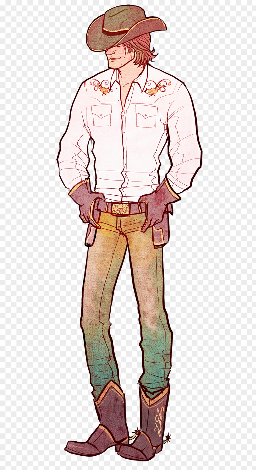 Sam Winchester Cowboy Hat Cartoon Human Behavior PNG