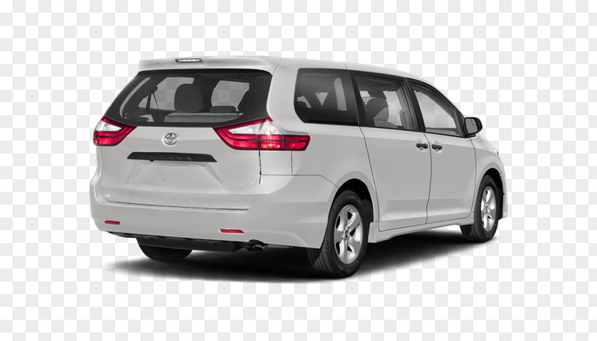 Toyota 2018 Sienna SE Premium Car Minivan LE PNG