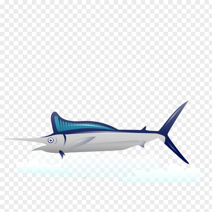 Vector Cartoon Shark Euclidean Illustration PNG