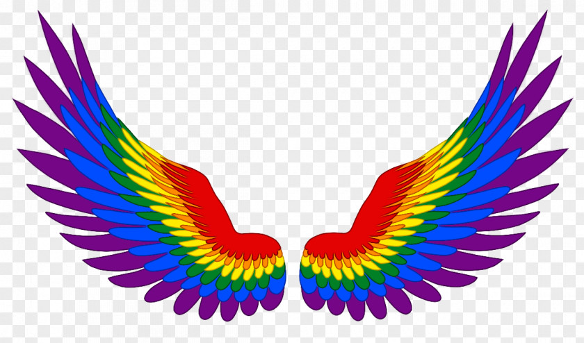 Vintage Wing Gay Pride Transgender LGBT Genderqueer Bisexuality PNG