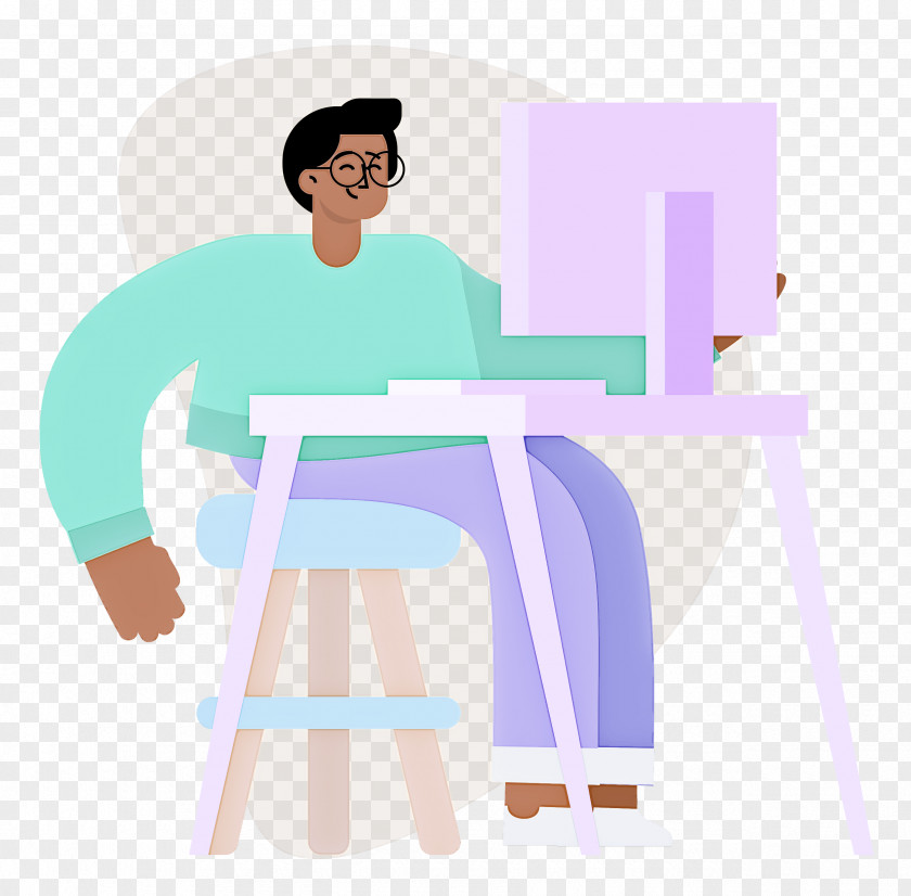 Working Work Desk PNG