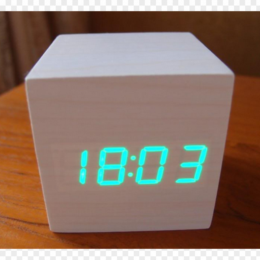 Alarm Clock Clocks Digital White Cube PNG