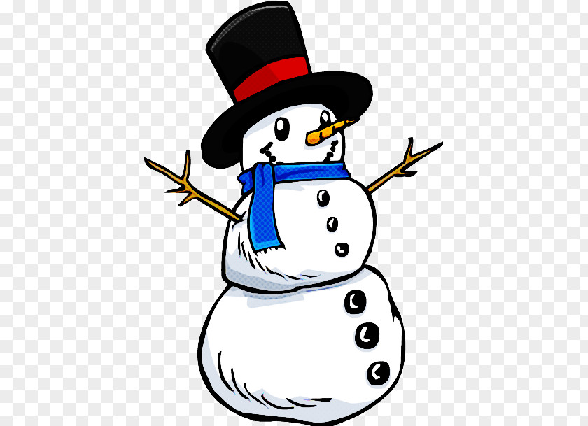 Cartoon Snowman PNG