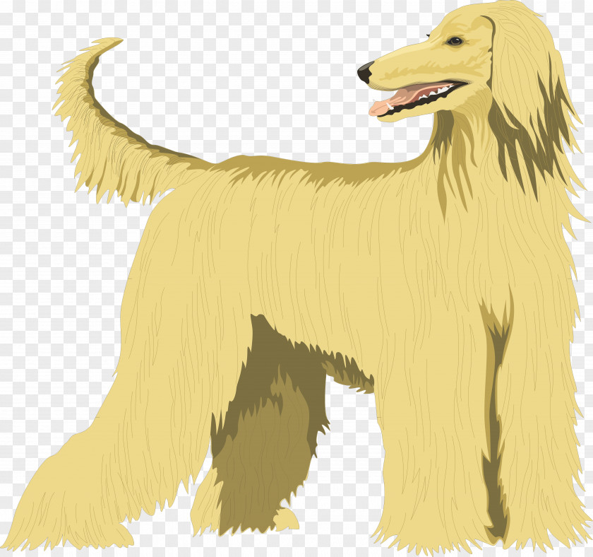 Dog Afghan Hound Basset Greyhound Clip Art PNG
