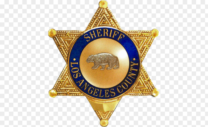 Sheriff Los Angeles County, California County Sheriff's Department Badge Police PNG