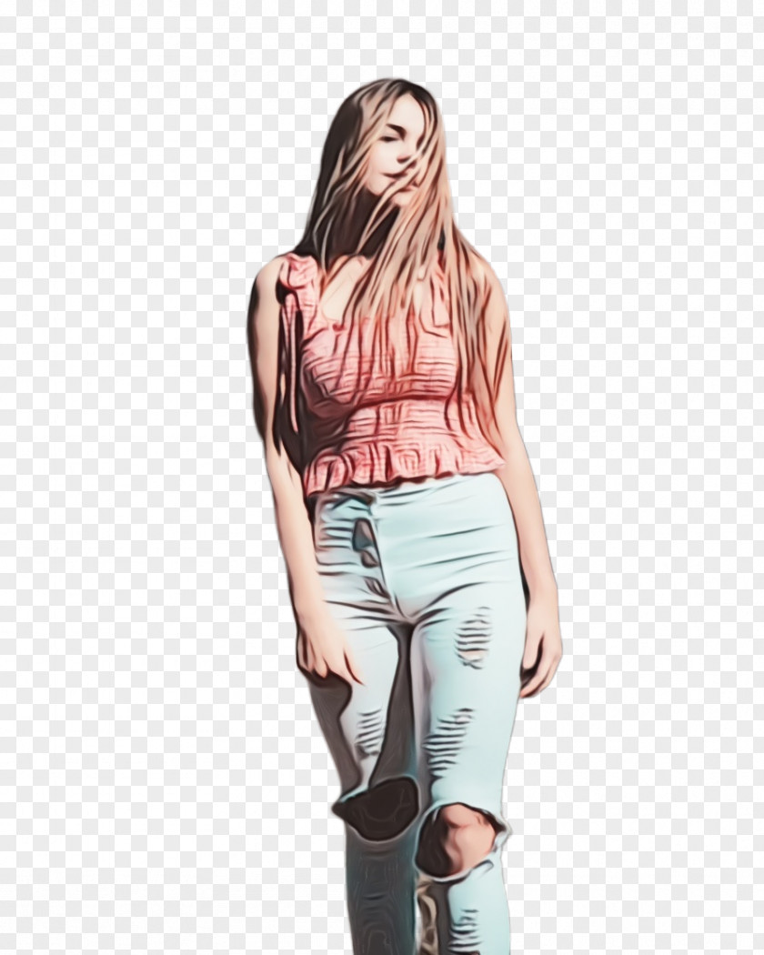 Top Shoe Jeans Background PNG