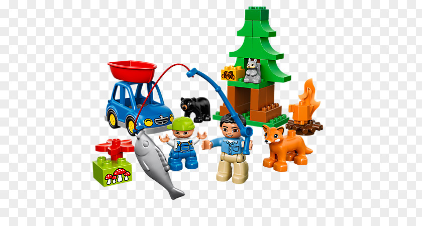 Toy LEGO 10583 DUPLO Forest: Fishing Trip 10584 Park 10592 Fire Truck PNG