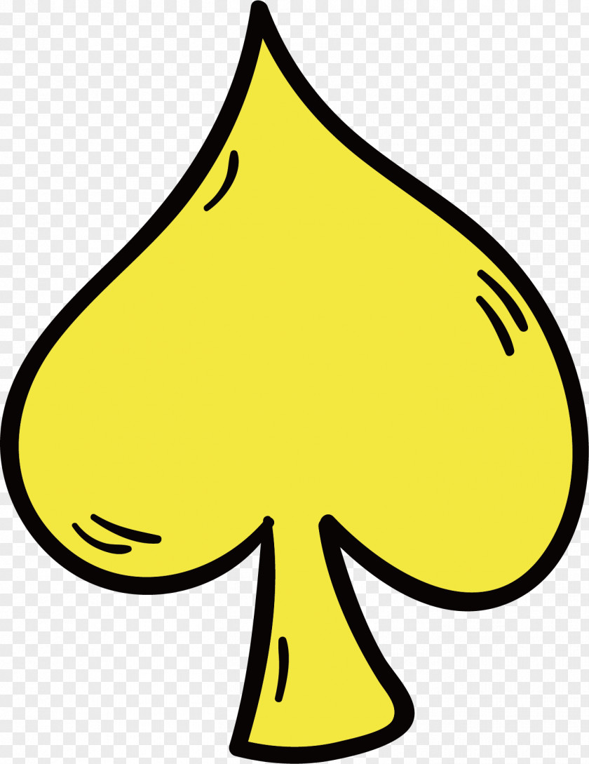 Yellow Peach Heart Vector Adobe Illustrator Clip Art PNG