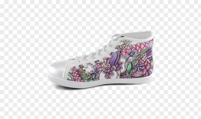 Flower Sneakers Shoe Converse Drawing PNG