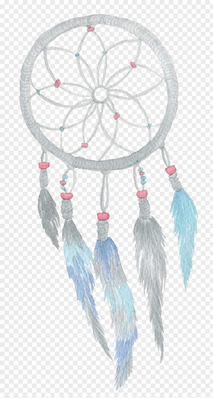 Hand-painted Dream Catcher Dreamcatcher Watercolor Painting PNG