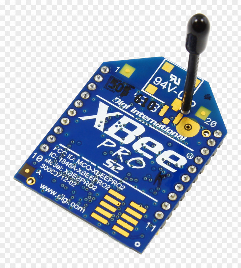 Long Range Microcontroller Zigbee XBee Wireless Aerials PNG