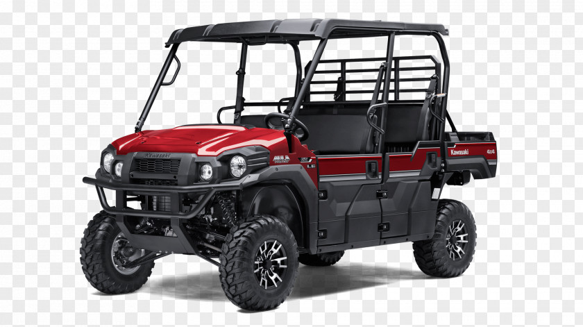 Motorcycle Kawasaki MULE Heavy Industries & Engine Side By Vehicle PNG