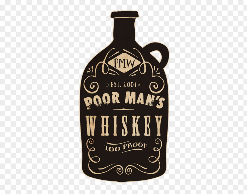 Poor Man Liqueur Beer Bottle Man's Whiskey Distilled Beverage Under The Bridge PNG