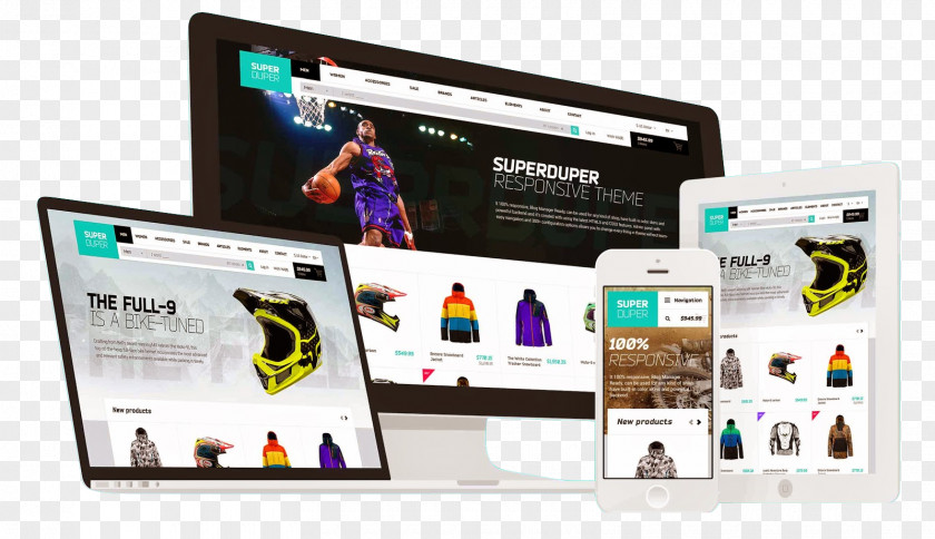 Web Template Development Digital Marketing E-commerce Design PNG