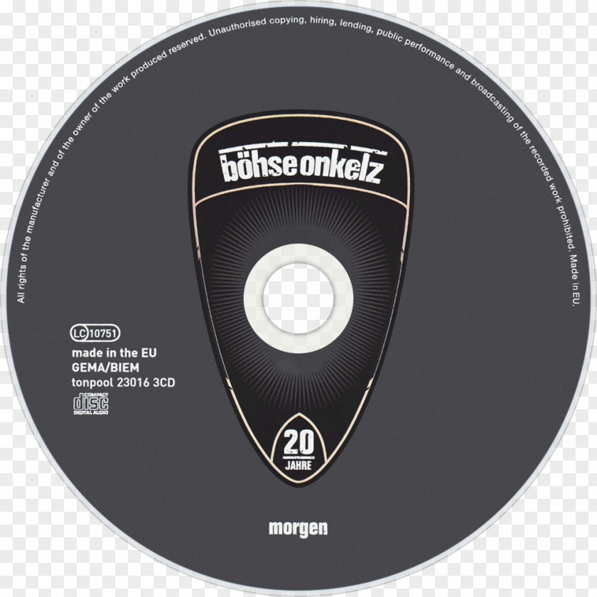 British Rock Bands 2000s Compact Disc Industrial Design Product Gestern War Heute Noch Morgen PNG
