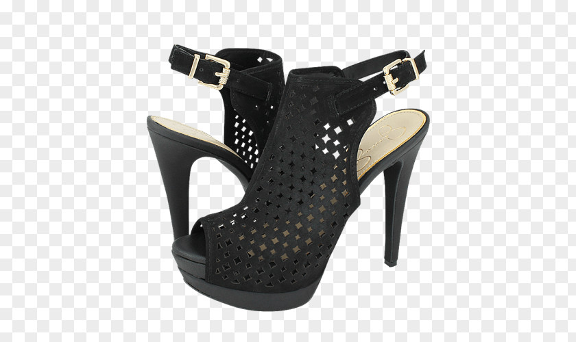 Jessica Simpson Shoes Sandal Shoe Hardware Pumps Black M PNG