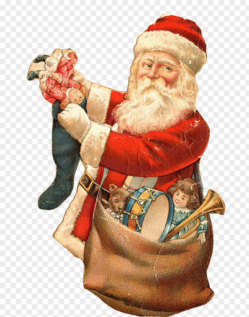 Santa Claus Ded Moroz Snegurochka Christmas Ornament PNG