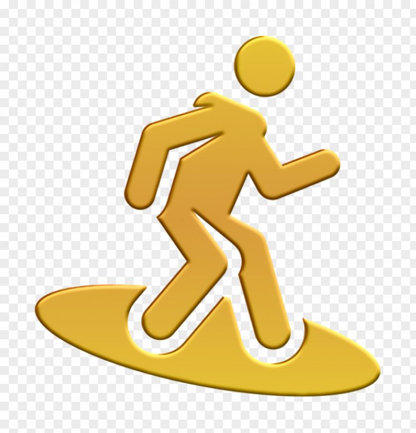 Surfing Icon Surf Holiday Human Pictograms PNG