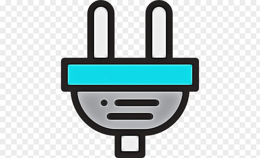 Symbol Hand Turquoise Line Icon PNG