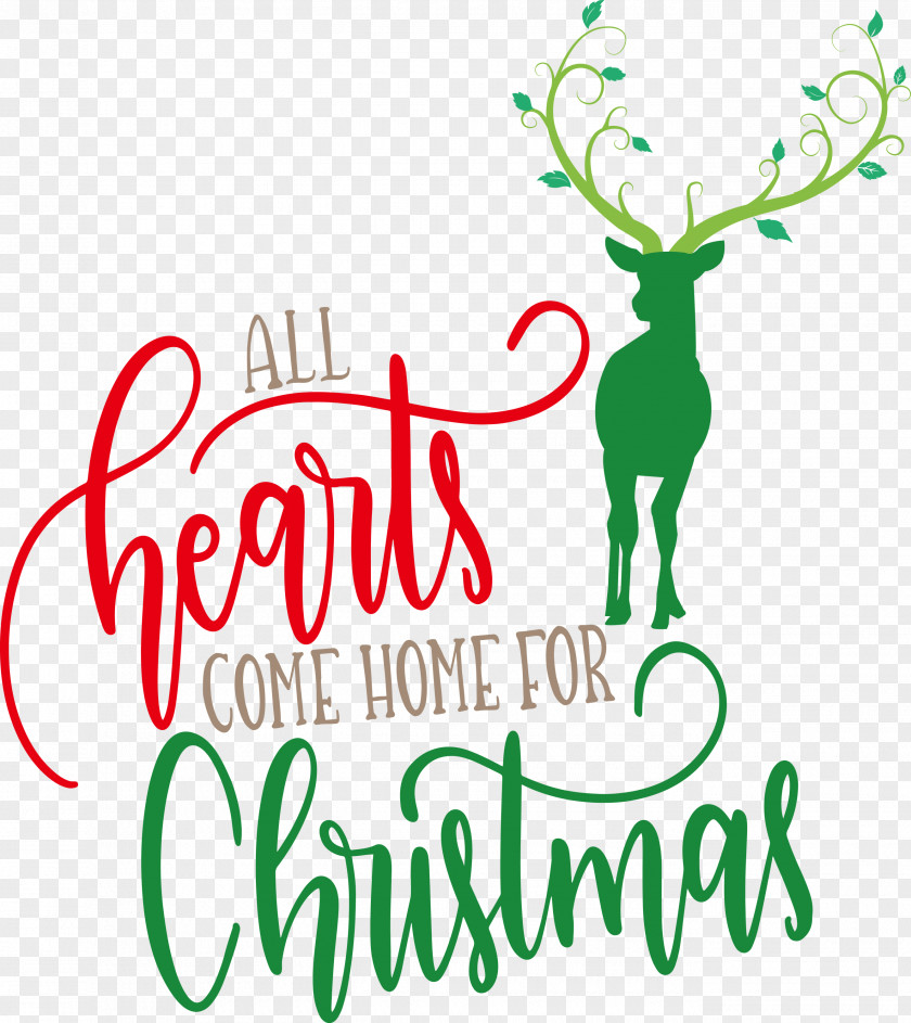 Christmas Hearts Xmas PNG