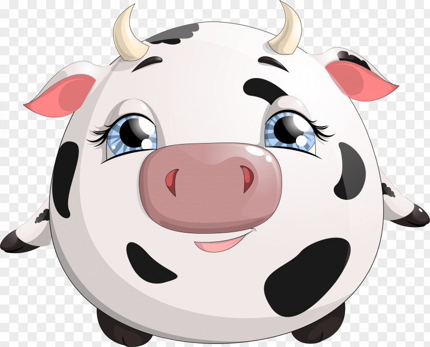 Pig Cattle Toon Clip Art PNG