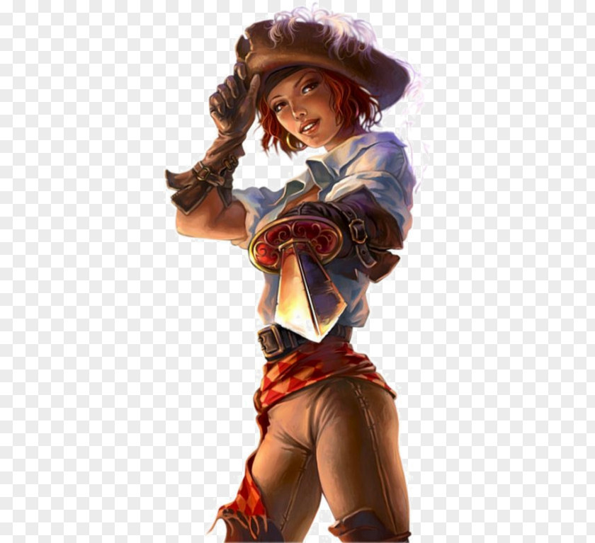 Pirate Woman Dungeons & Dragons Golden Age Of Piracy History Fantasy PNG
