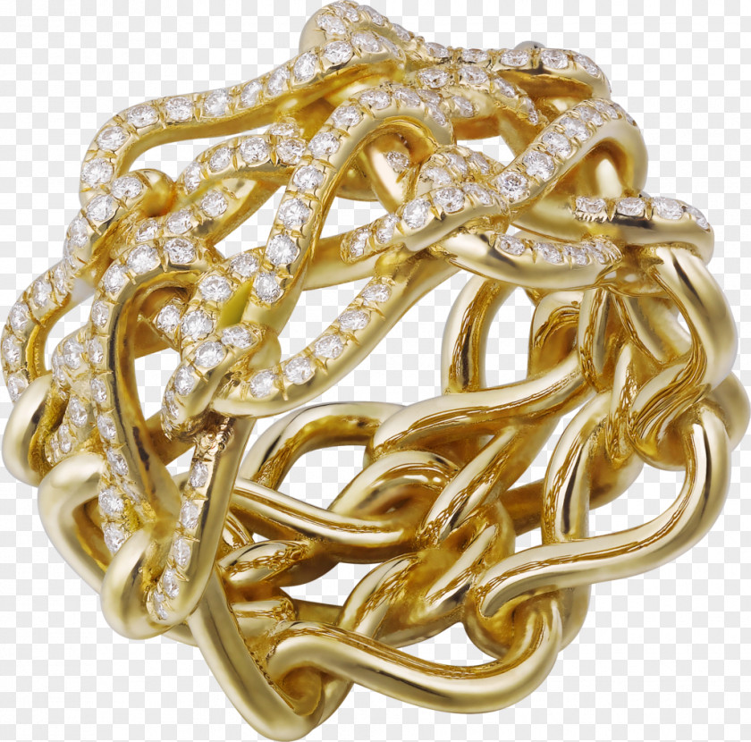 Gold Jewelery Ring Carat Brilliant Diamond PNG