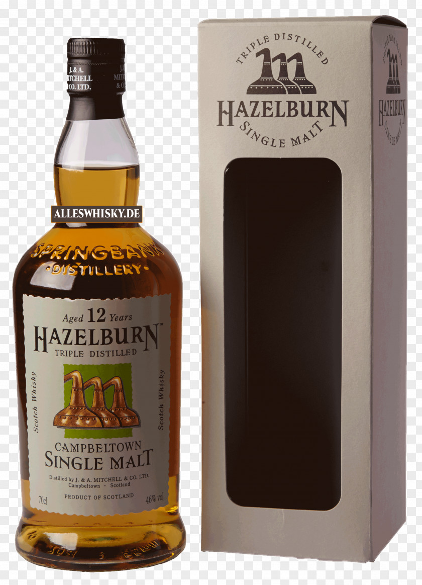 Scotch Hazelburn Distillery Tennessee Whiskey Single Malt Whisky PNG