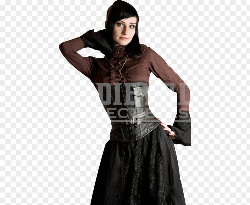 Steampunk Doctor Who Corset Dress Bodice Clothing PNG