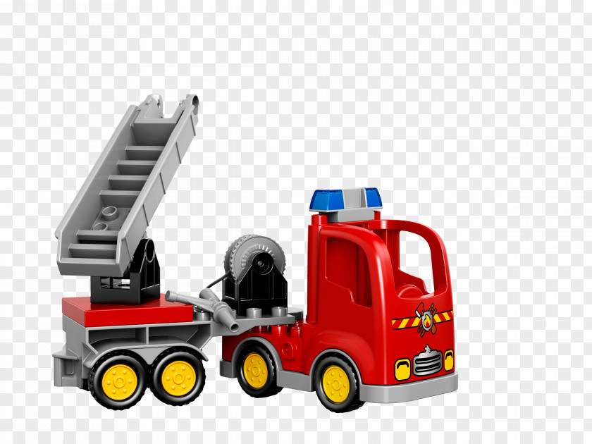 Toy LEGO 10592 DUPLO Fire Truck Lego Duplo City PNG