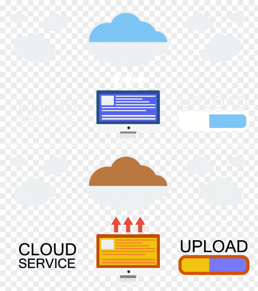 Vector Network Download Schematic Server Cloud Computing System Resource PNG