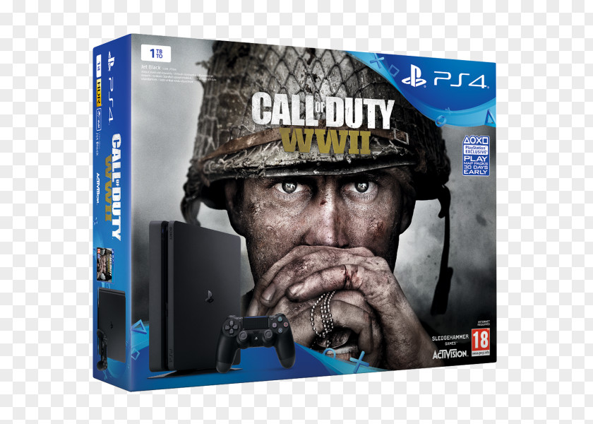 Call Of Duty WWII Duty: FIFA 18 Sony PlayStation 4 Slim That's You! Video Game Consoles PNG